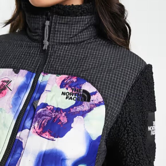 The North Face Tnf X Alfie Kungu Denali Jacket women’s medium. Limited edition - Picture 3 of 10